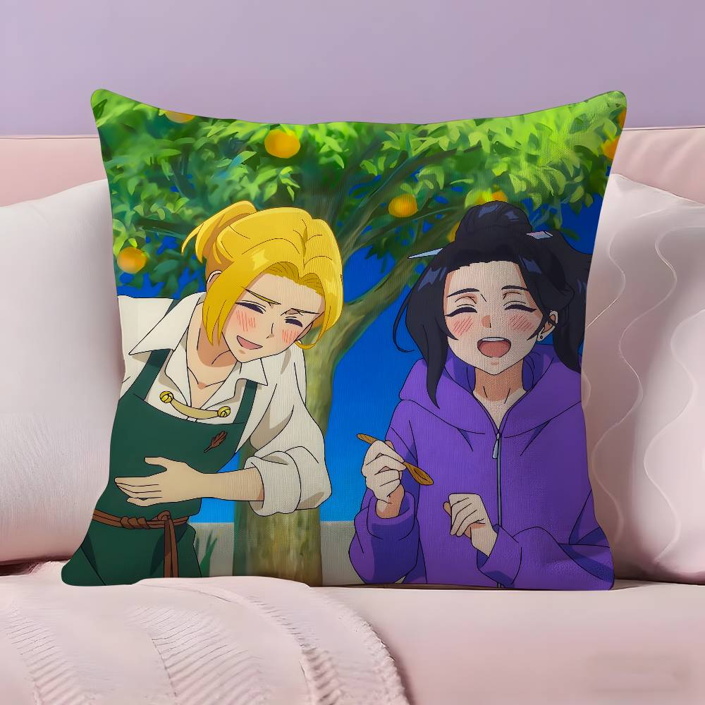 Anime Z-Zenshu Pillow Case Ultra Soft Skin Friendly Fabric Cloud Like Comfort & Concealed Zipper