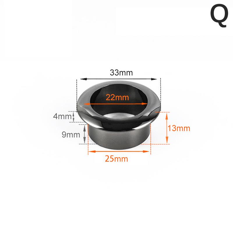 18-80Mm Computer Desk Cable Grommets Wire Hole Cover Cabinet Vent Decorative Ring Cable Furniture Hardware Desk Accessories