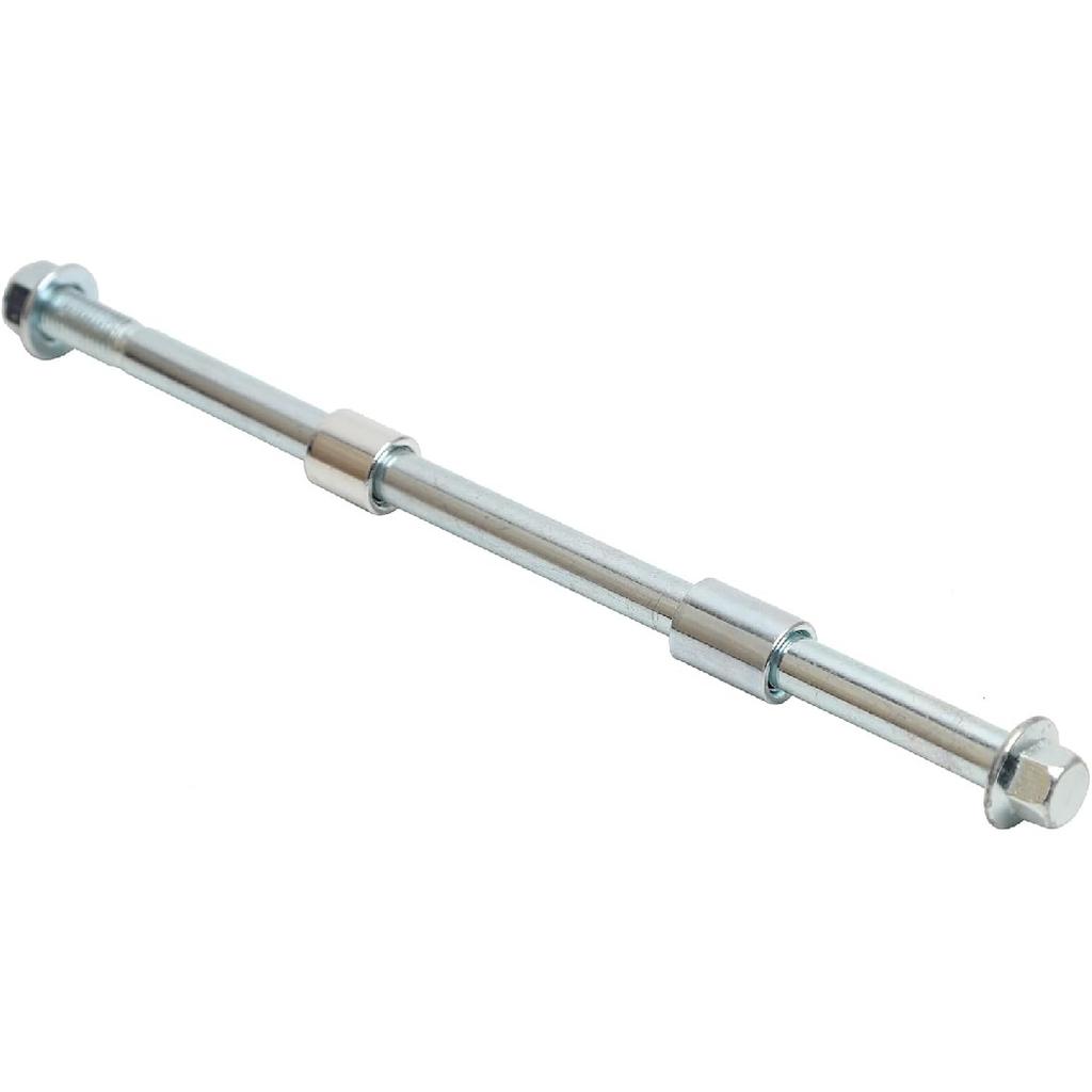 Mokuo 10mm 185mm Front Rear Axle Fit for Motorcycle Pit Dirt Bike Moped Scooter QUAD ATV Mini Bike Parts