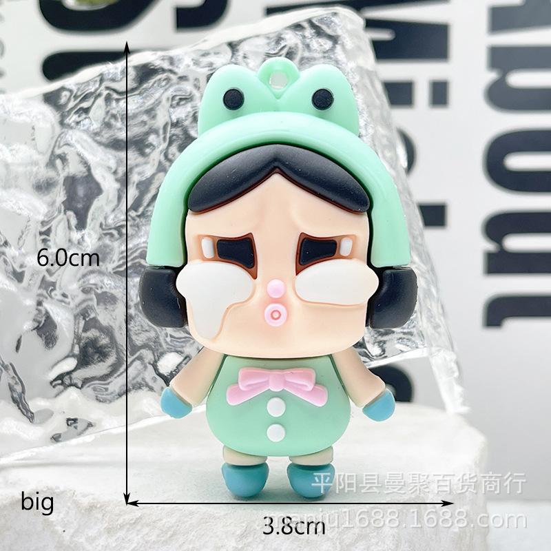 Crying Baby Blind Box Doll Cartoon Crying Baby CRYBABY Car Keychain Pendant Bag Gift Pendant Play
