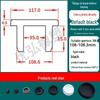Silicone T-Shape Waterproof Sealing Plug for Round Holes