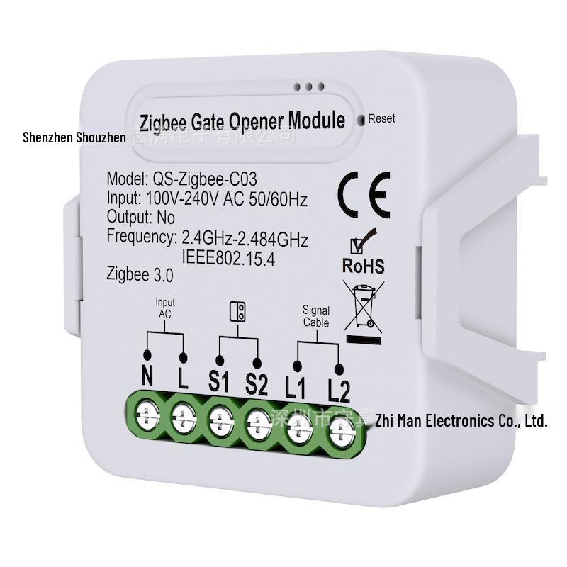 ZIGBEE Tuya Smart Garage Door Controller
