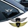 1PCS Car Badge Metal Wings Body Decoration Sticker For Renault DACIA Fluence Scenic Loguna Logan Twingo Clio Captur ZEO PP24