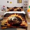 "Stylish Billiard Three-Piece Set" Soft Comfortable Duvet Cover Bedding Set Included 1*Duvet Cover & 2*Pillowcases, gift