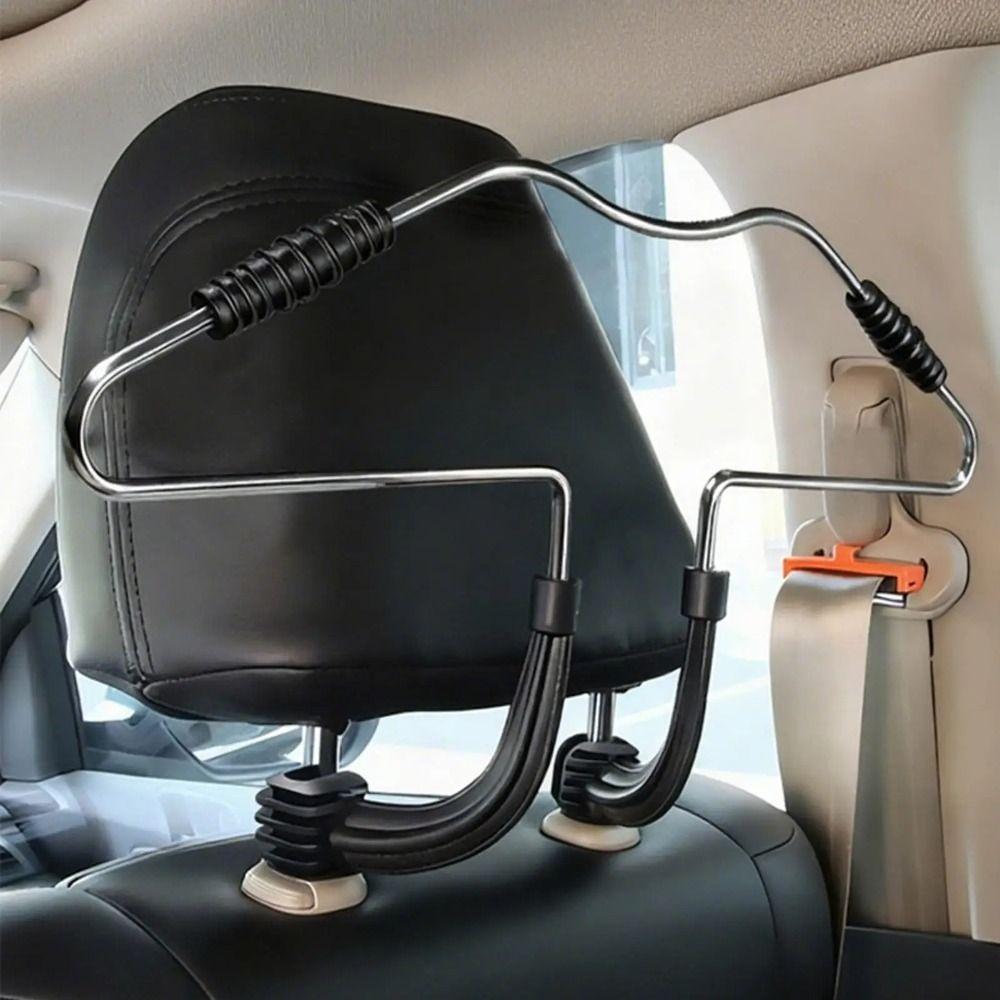 Adjustable Car Coat Hanger Telescopic Truck Clothes Hanger Hooks Car Seat Coat Hooks  Road Trip