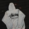 Mens Oversized Hooded Sweatshirt Heavyweight Cotton 450g Long Sleeve Digital Print Casual Streetwear