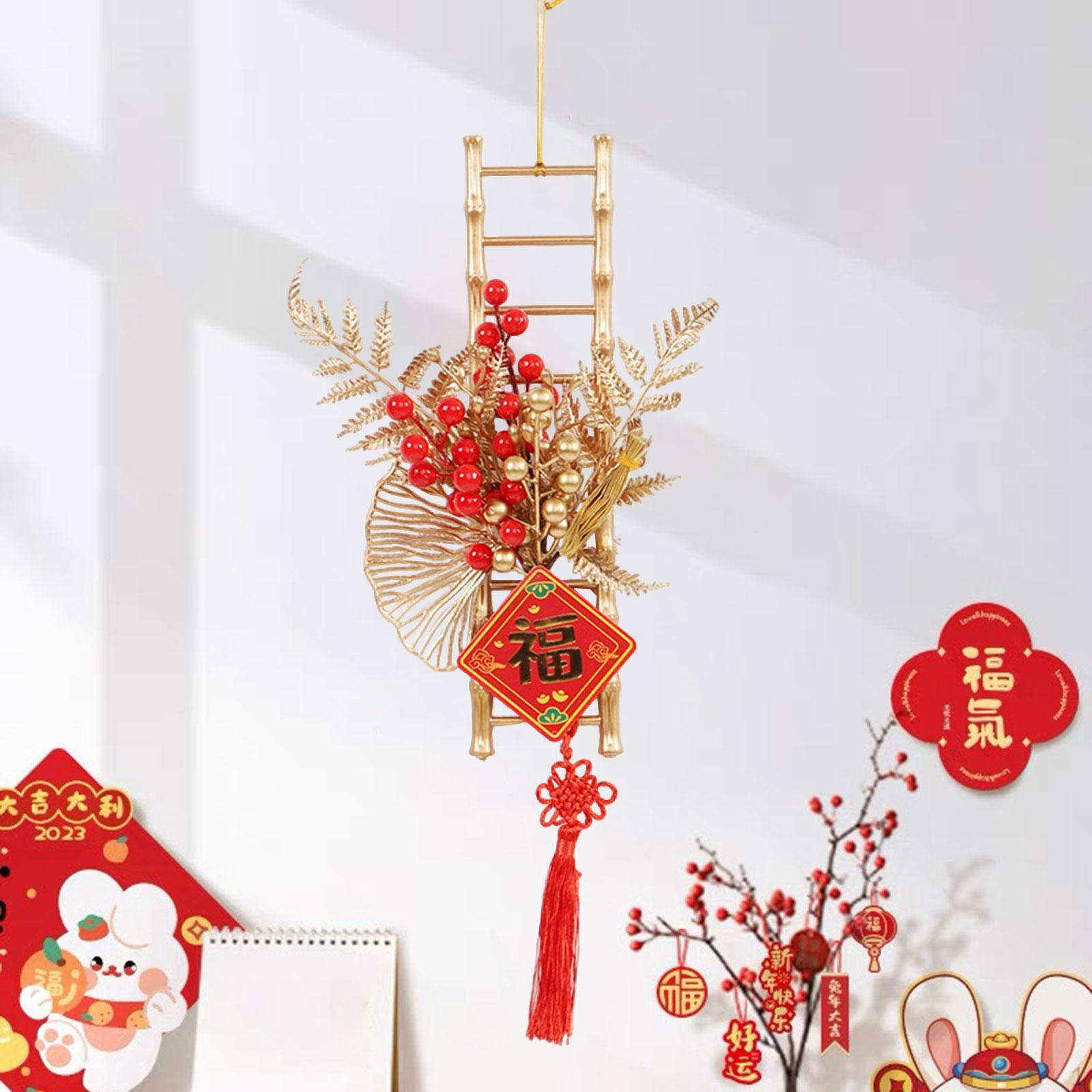 

Подвеска на Китайский год для декора двери в честь праздника Весны, подвесной элемент в лунном стиле Style C
