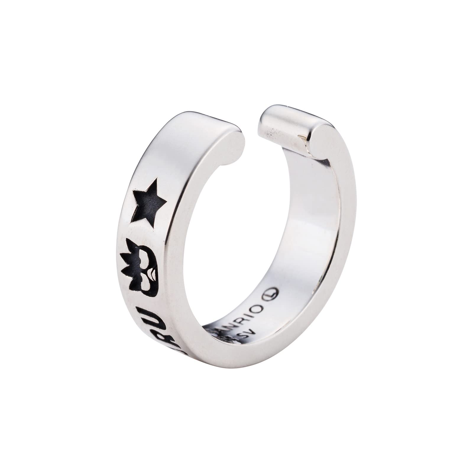 

Bad Badtz Maru Sanrio Characters Ear Cuff Silver 925 Ibushi [White Clover] SABB30-E001SV срібний