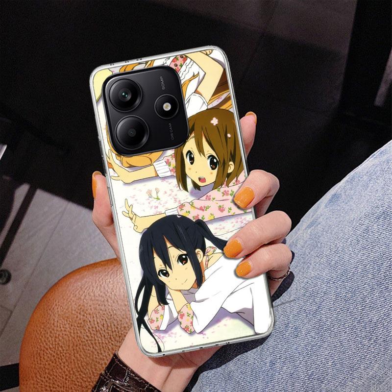 

K on! Hirasawa Yui Anime Phnoe Case for Phnoe Case for Xiaomi Redmi Note 15 14 14S 13 Pro Plus 12 12S 11S 11E 10S 10 11T 5G Uniq Redmi Note 11T 5G