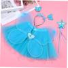 PRETYZOOM Ailes d'Ange, Costume Cosplay pour Enfants, Ailes de Papillon, Jolies Ailes de Fée, Parfait pour les Spectacles sur Scène, Halloween, Noël, Fêtes,