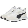 PUMA Unisex White Black 387672-11