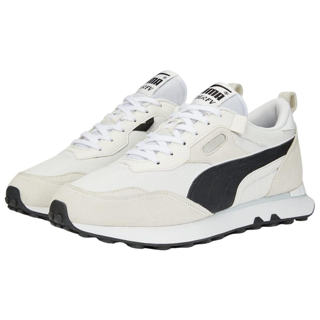 PUMA Unisex White Black 387672-11