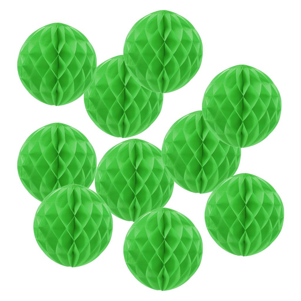 10pcs Tissue Paper Pom Poms Flower Balls Party Hanging Paper Flower Balls Decoration for Birthday Wedding Home Backdrop Decor