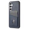AZNS K1 Series For Samsung Galaxy S24 FE Case Calf Texture Anti-Drop PU+TPU Phone Cover with 2 Card Slot