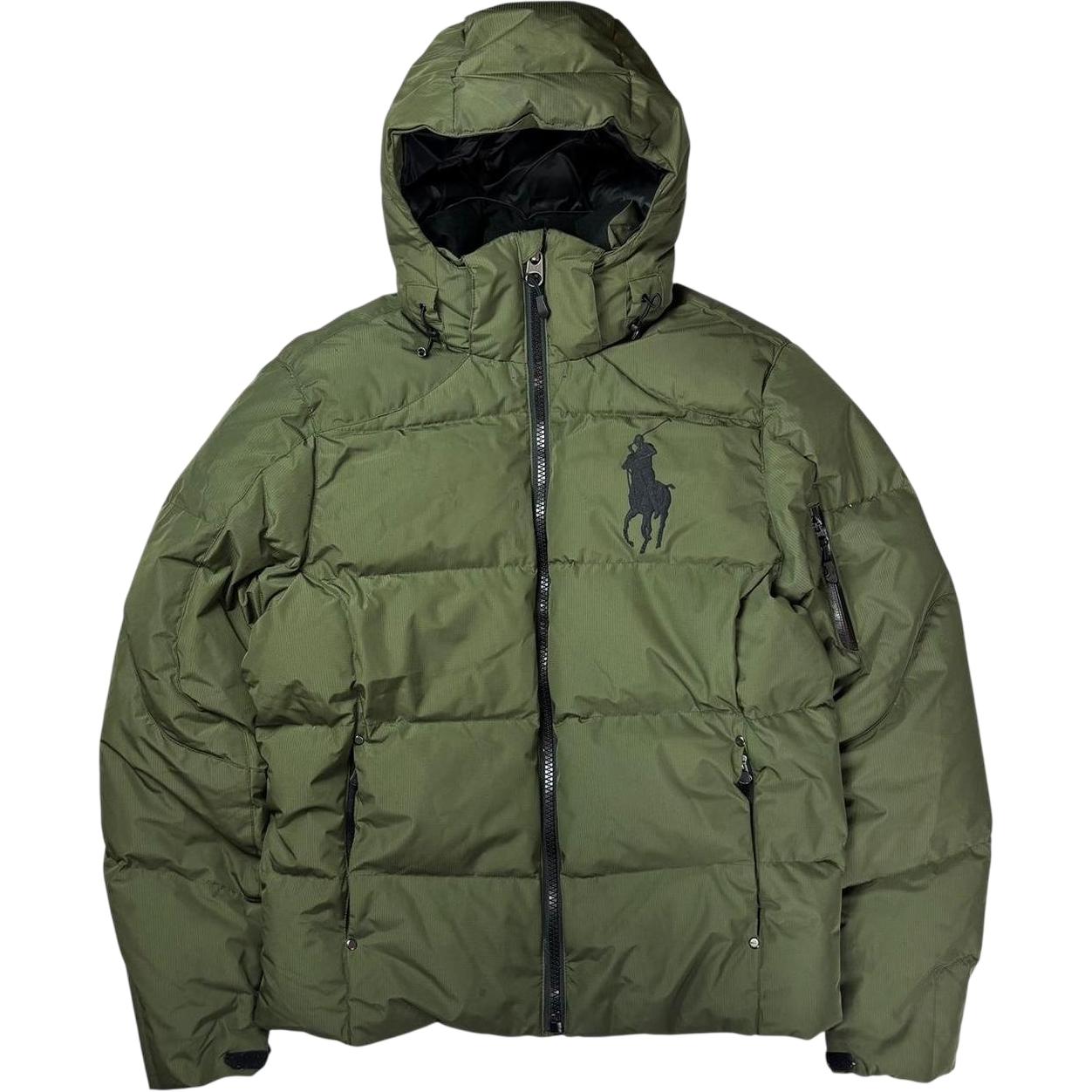 

Polo Ralph Lauren FW25 Вышитый логотип Big Pony Двусторонняя куртка-пуховик на молнии с капюшоном и длинными рукавами Мужская верхняя одежда 710940252-006 M