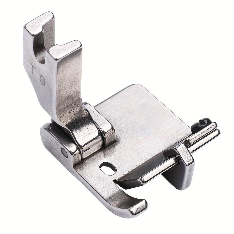 1Pc Universal T9 Industrial Sewing Machine Presser Foot, Adjustable Hemming & Edge Trimming Attachment For Folding Seams, Pants Cuffs, Collars