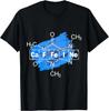 Caffeine Elements Chemistry Science Coffee Lover T-Shirt Funny Birthday Gifts Clothes Tops Unisex Summer Graphic T Shirts