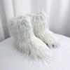 Fashion IPPEUM Winter Fur Boots 2025 Knee High Boots For Women Over The Knee Shoes Plush Long Boots