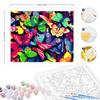 Frame Painting By Numbers For Adults Kit Butterfly Animals Starter Kit Acrylic Paint Picture With Numbers Crafts For Home Decors 40x50