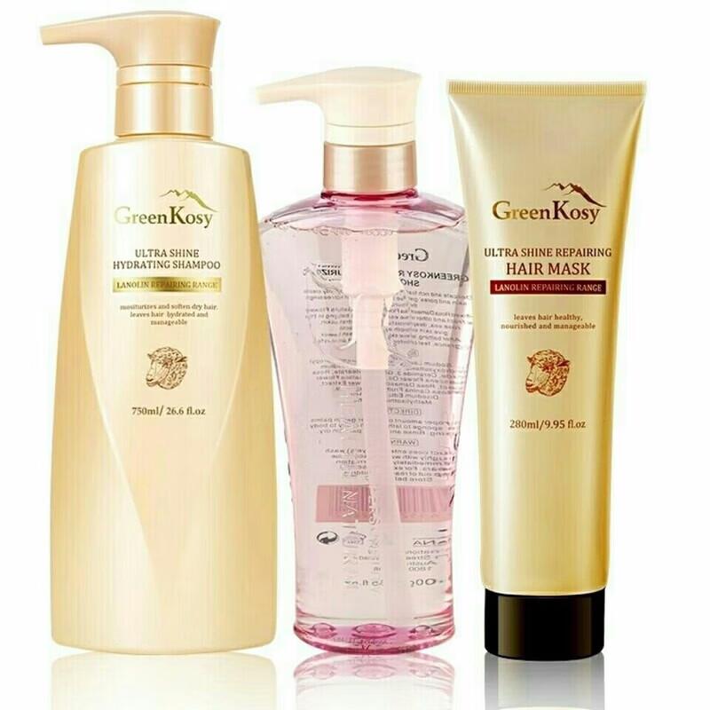 Green Valley Lipid Repair Hair & Body Care 3-Piece Set