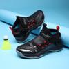 Badminton shoes men's and women's lightweight non-slip table tennis shoes thick-soled wear-resistant outdoor training special tennis shoes