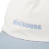 [Miki House] Casquette Chapeau Protection UV Logo Uni Carreaux Garçons Filles Bébé Enfants Vêtements pour Enfants 10-9124-681 LL (54-56cm) blanc