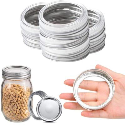 Bottles Lid Kitchen & Dining Wide Mouth Mason Jar Lid Canning Lids Jar Caps Storage Bands