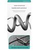Elegant European-Style Brass Kitchen Faucet with Pull-Out Sprayer for Hot and Cold Water