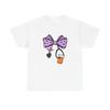 Heart Bow Stethoscope Shirt Nurses Clinic Gift Women Illustration Tee