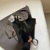 Chic Retro Style Women's Bucket Bag For Fall Casual Crossbody Fashion Accessory