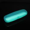 Translucent Colored Waterproof Plastic Glasses Cases Hard Eyeglasses Storage Box Myopia Reading Glasses Accessories Wholesale