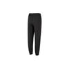 Puma Solid Color Cuffed Knit Breathable Logo Sports Pants Men Bottoms Black 671930-01