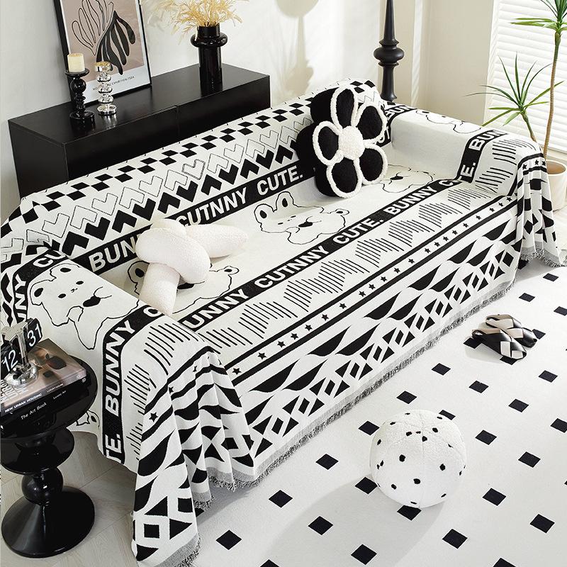Sofa Cover Towel New Four Seasons Universal Anti-Scratching Sofa Cover Cloth Full Covered Sofa Cover Non-Slip Sofa Cover Dustproof