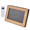 LCD Weather Forecast Station with RCC Receiving Function Wireless Thermometer Hygrometer 100?240VUS