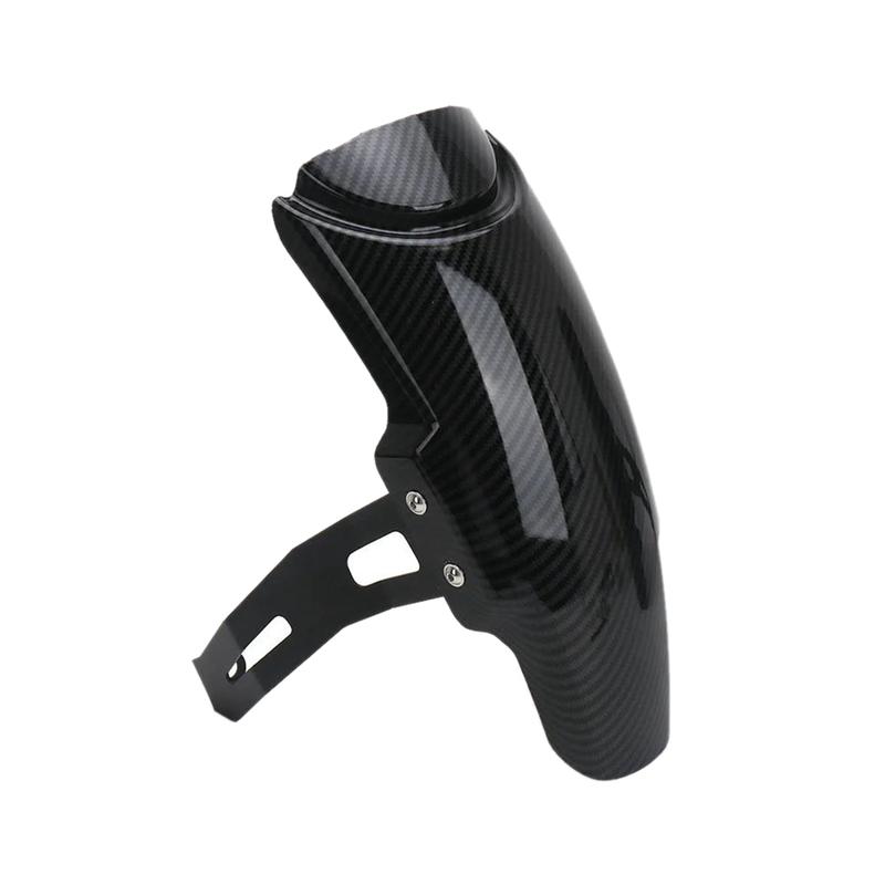 M33K-Motorcycle Accessories Front Wheel Extender Fender Mudguard Mud Flap For Ducati DesertX Desert X  (Carbon)