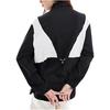 Puma Veste unisexe confortable à manches longues avec col zippé, colorblock rétro, logo de marque surdimensionné 634278-51