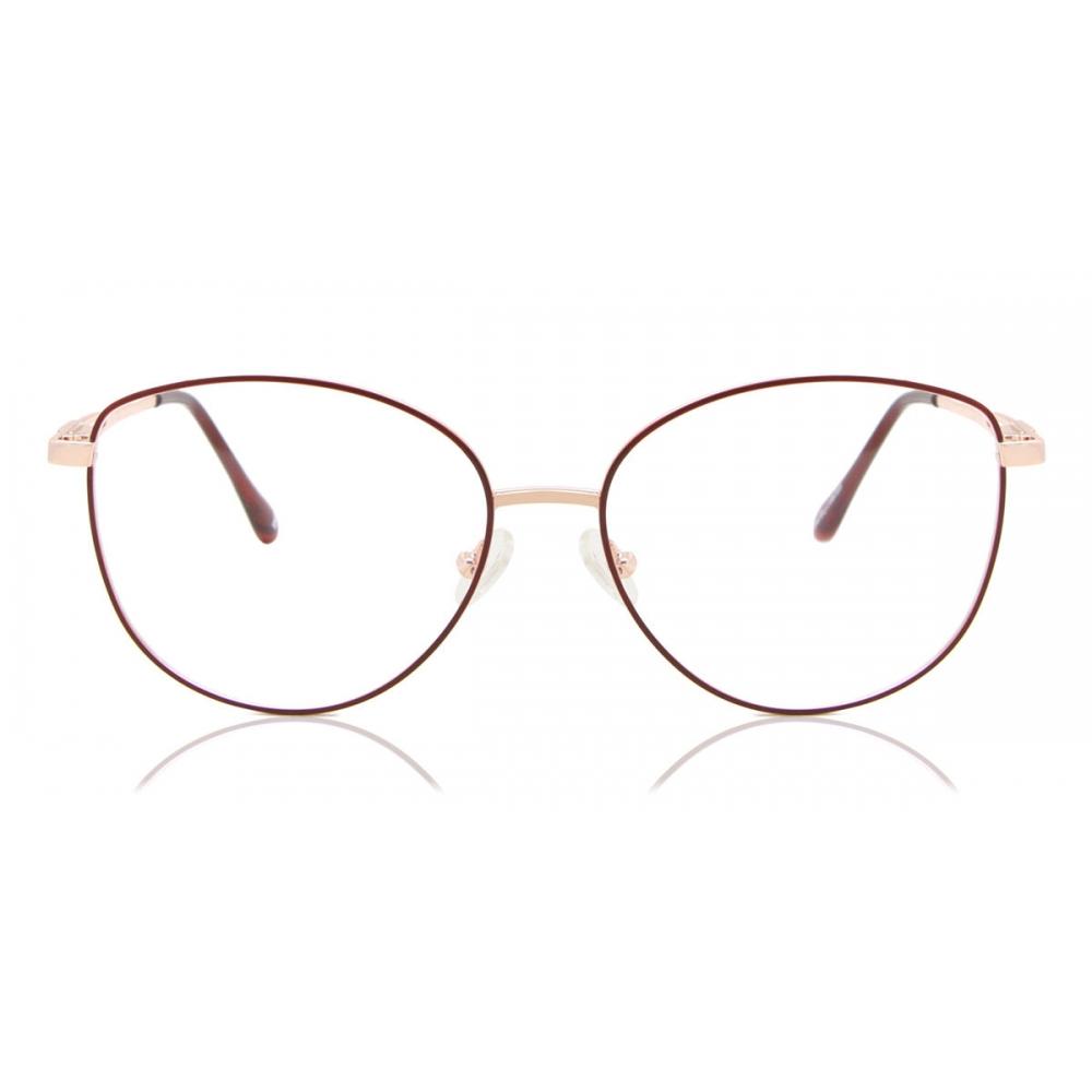 

Full Rim Cat Eye Brown Rose Gold Smartbuy Collection Marso 888b Fashion Women Eyeglasses Brown Rose Gold/55-17-142