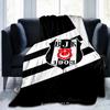 Coperta Besiktas Crest Legacy 1903 Adatta per Divani, Letti, Uffici e Campeggio - Regalo Perfetto per Halloween Natale