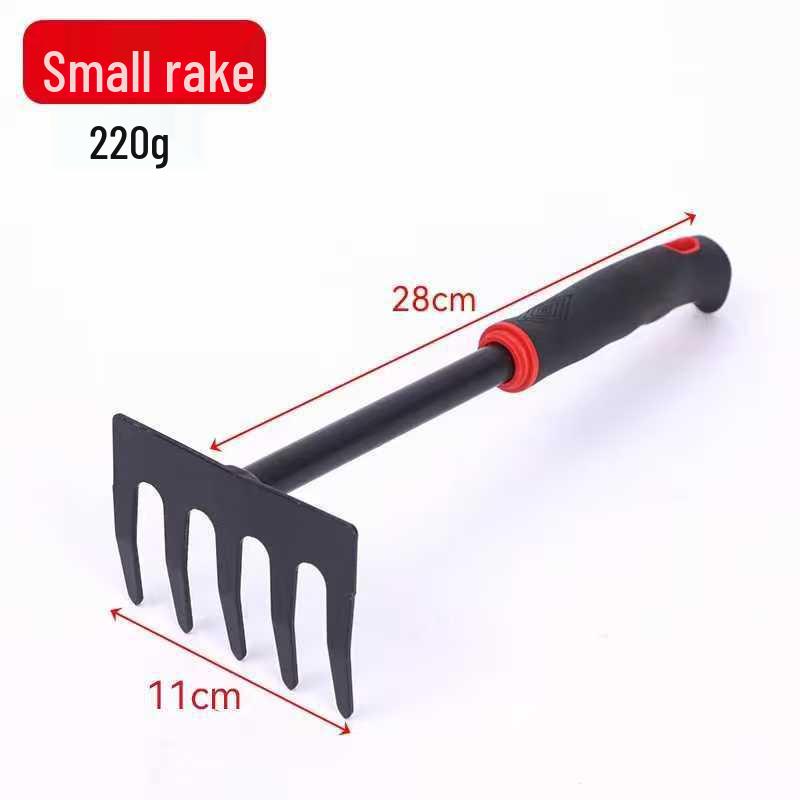 Multifunctional Gardening Tool Set: Small Shovel & Hoe for Household and Agricultural Use in Soil Turning