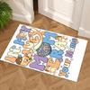 Bluey Personalized Text Carpet Perfect for Dormitory Outdoor Living Rooms Game Room Anti-slip Rug Office Home Decor