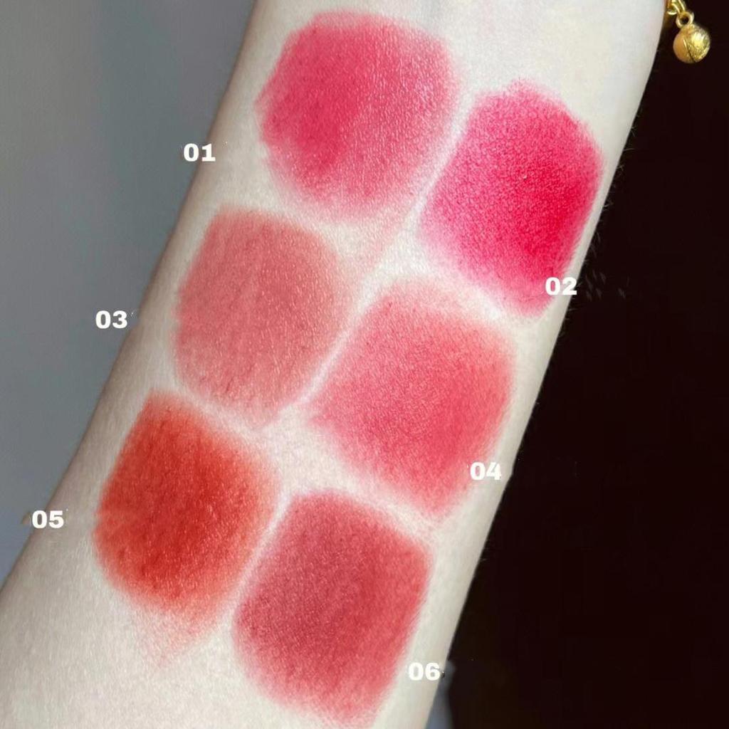 6 Colors Matte Lipstick Waterproof Velvet Lipstick Sexy Red Brown Nude Pigments Long Lasting Lip Gloss Lip Makeup