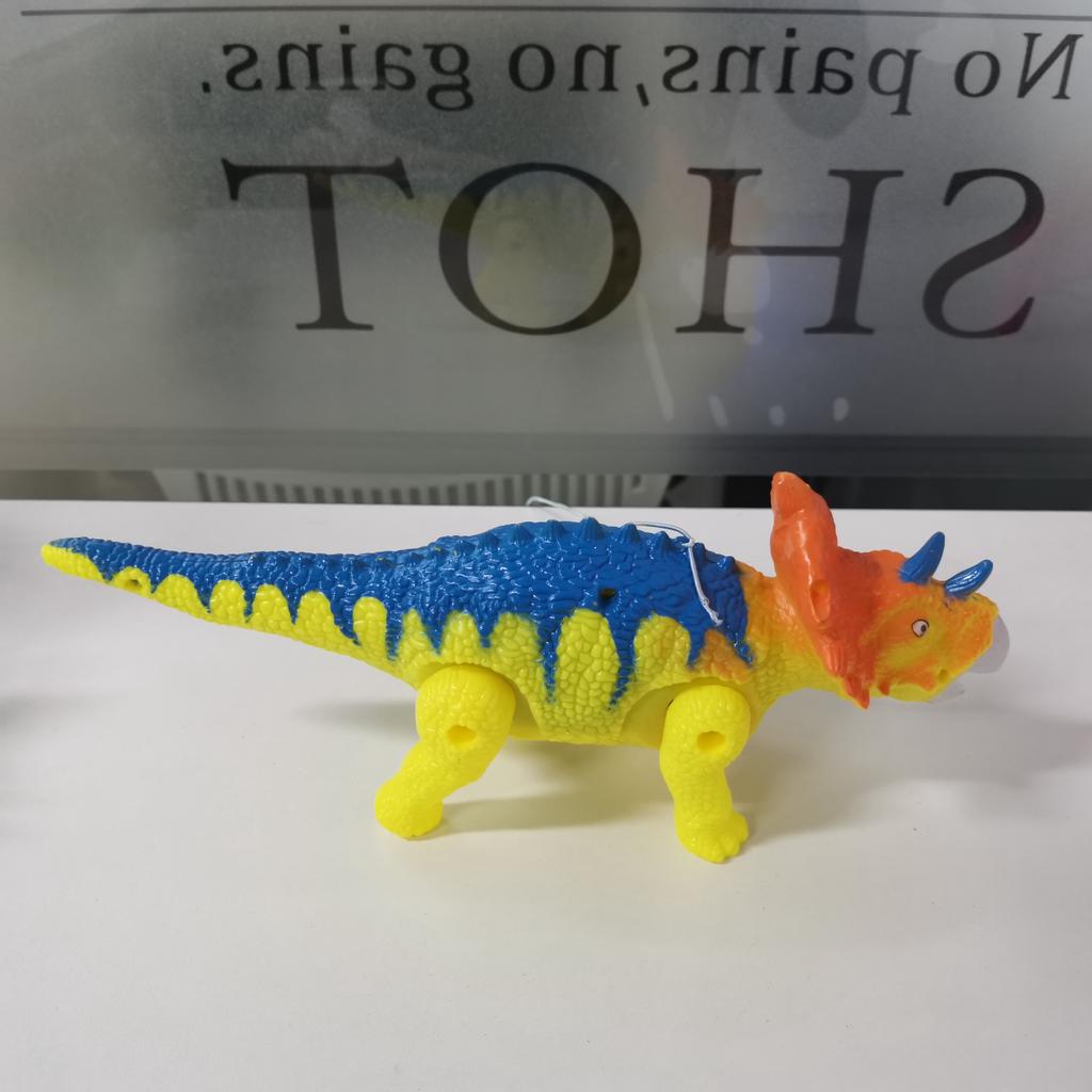 Elektronischer Dinosaurier mit Licht und Ton, elektrischer Lauf, Licht, Stimmleine, Dinosaurier für Kinder, Spielzeug