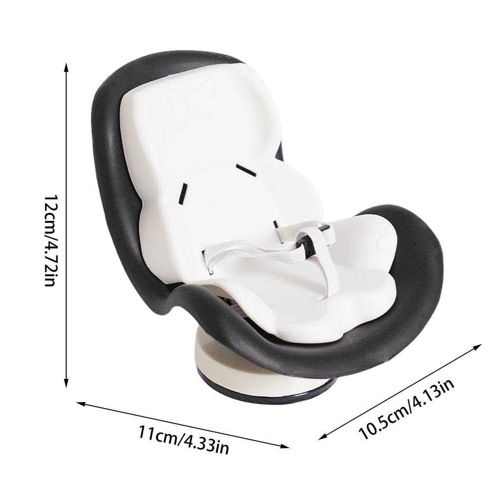 Car Air Vent Decoration 10-20cm Doll Seat Shape Clip Interior Decor for Minivan Sedan Truck Commuting Travel Family Outings