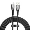 Kabel Usb Do Usb-C Baseus Glimmer, 100W, 2M (Czarny)