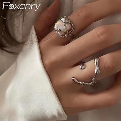 INS Mode Finger Ringe für Frauen Heißer Verkauf Kreative Einfache Unregelmäßige Geometrische Party Schmuck