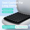 1pc 3D Ergonomic Chair Cushion For Long Sitting, Office Chair Car Seat Cushion, Adjustable Inflatable Cushion
