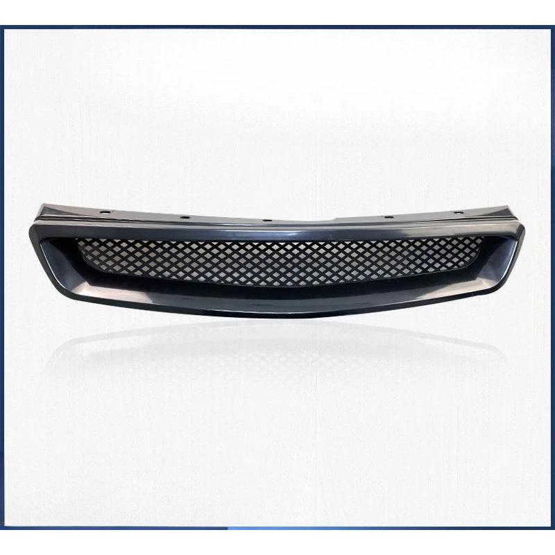 1999 To 2000 for Honda Civic EK CX DX EX HX LX Type R Front Hood Mesh Grille Replacement Front Bumper Grille Decoration Body Kit