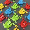 10Pcs Colorful Plastic Jumping Frog Toys With Press Jump Feature For Kids Party Favors Classroom Prizes