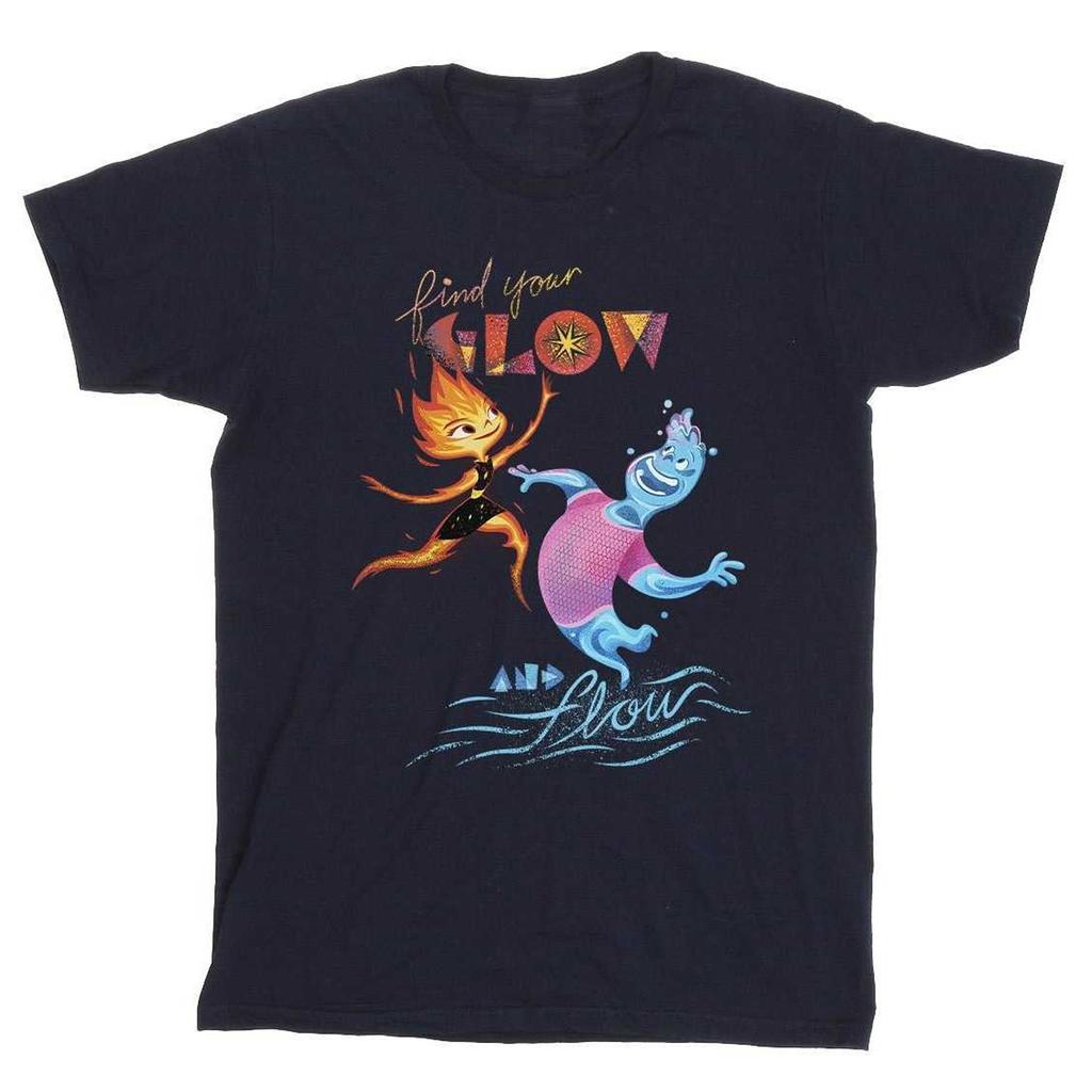 Elemental Girls Grow And Flow Cotton T-Shirt