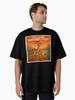 Landet Før Tiden Landet Før Tiden – Vintage Klippevæg Plakat Overdimensioneret T-shirt